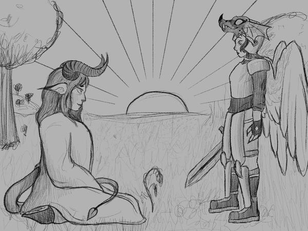 Sage and A New Friend